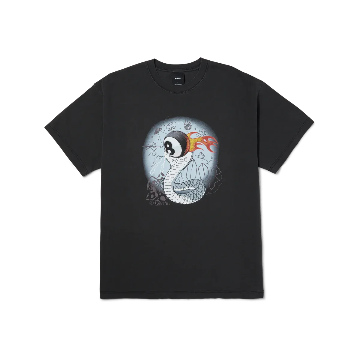 HUF Cobra-Baller Washed T-Shirt