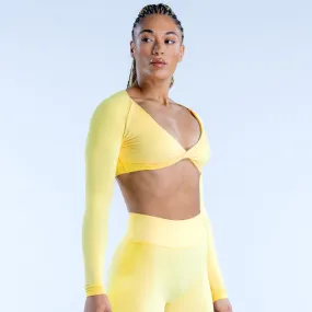 Ignite Twist Front Crop Top