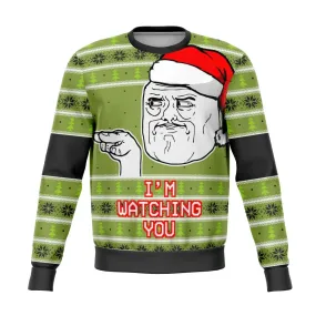 I'm Watching You Meme Ugly Christmas Sweater