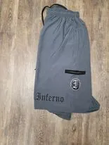 Inferno 4-Way Charcoal Microfiber Shorts