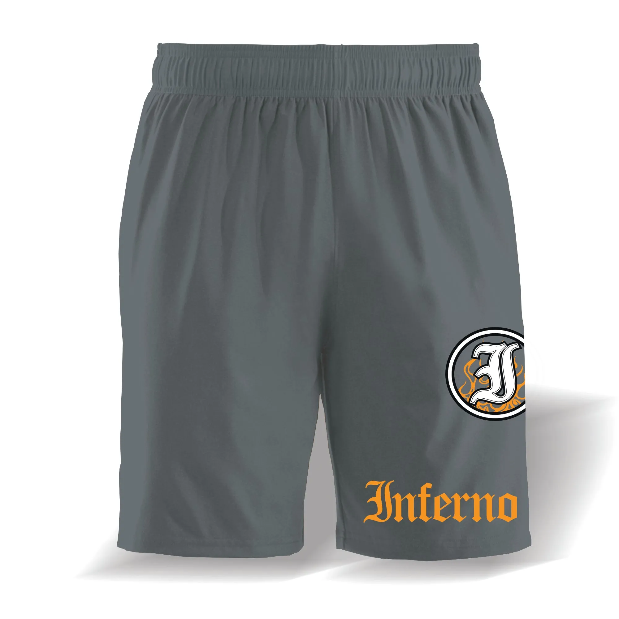 Inferno 4-Way Charcoal Microfiber Shorts