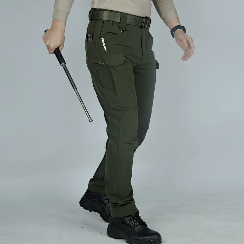 INSTOCK-Tactical special forces camouflage training cargo pants