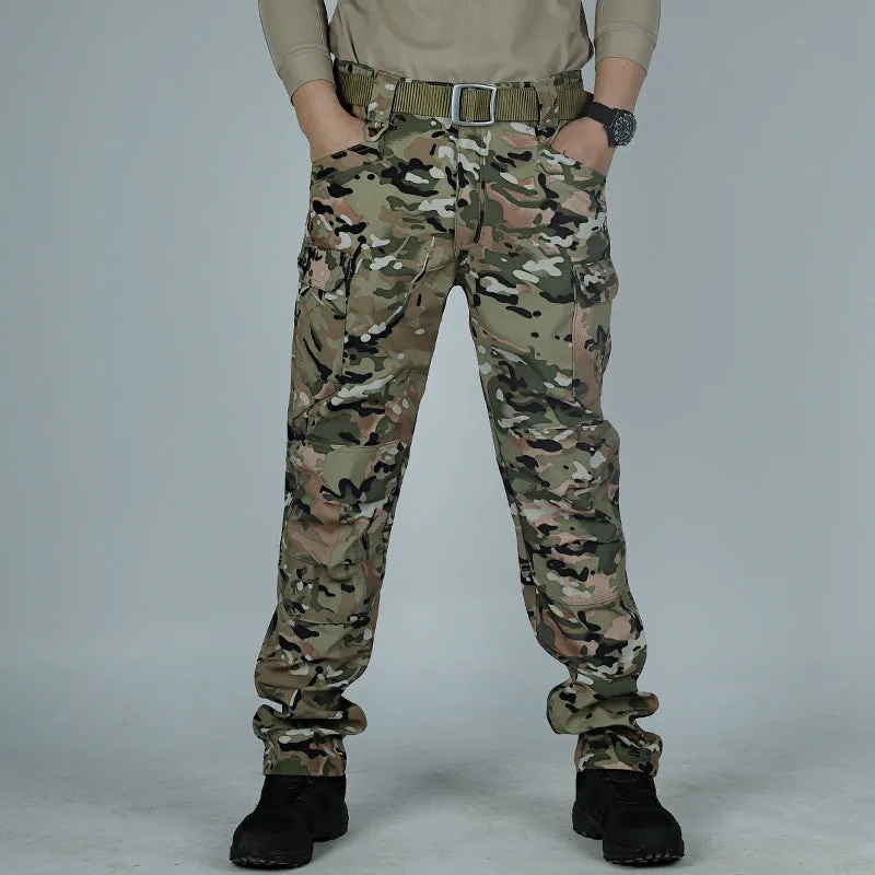 INSTOCK-Tactical special forces camouflage training cargo pants