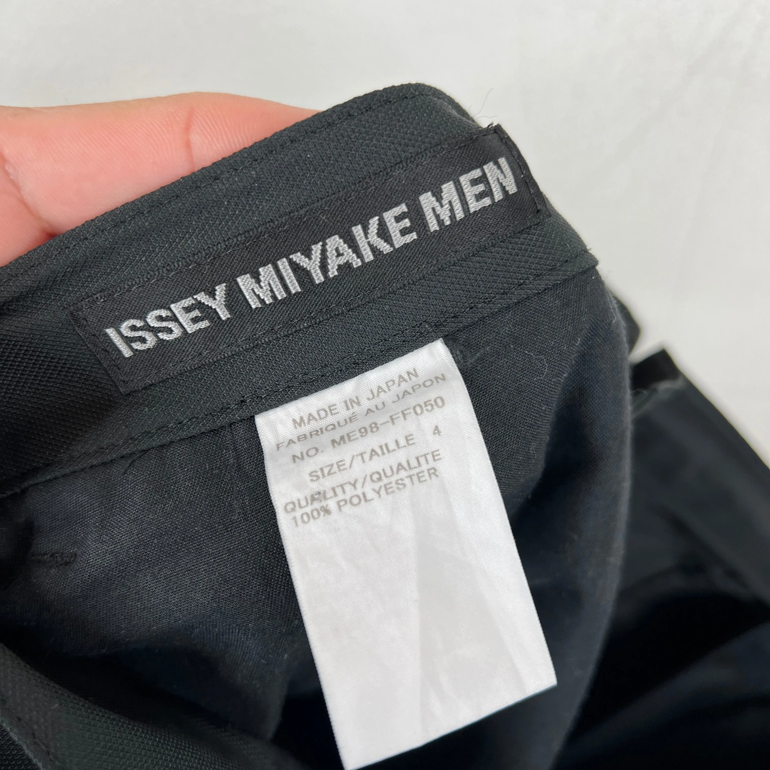 Issey Miyake Tapered Cargo Pants