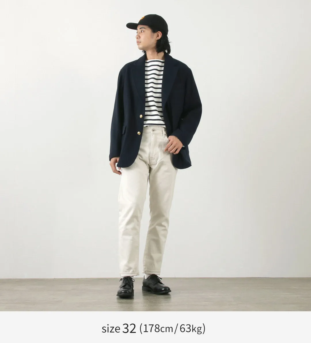 JAPAN BLUE JEANS / Straight pique pants