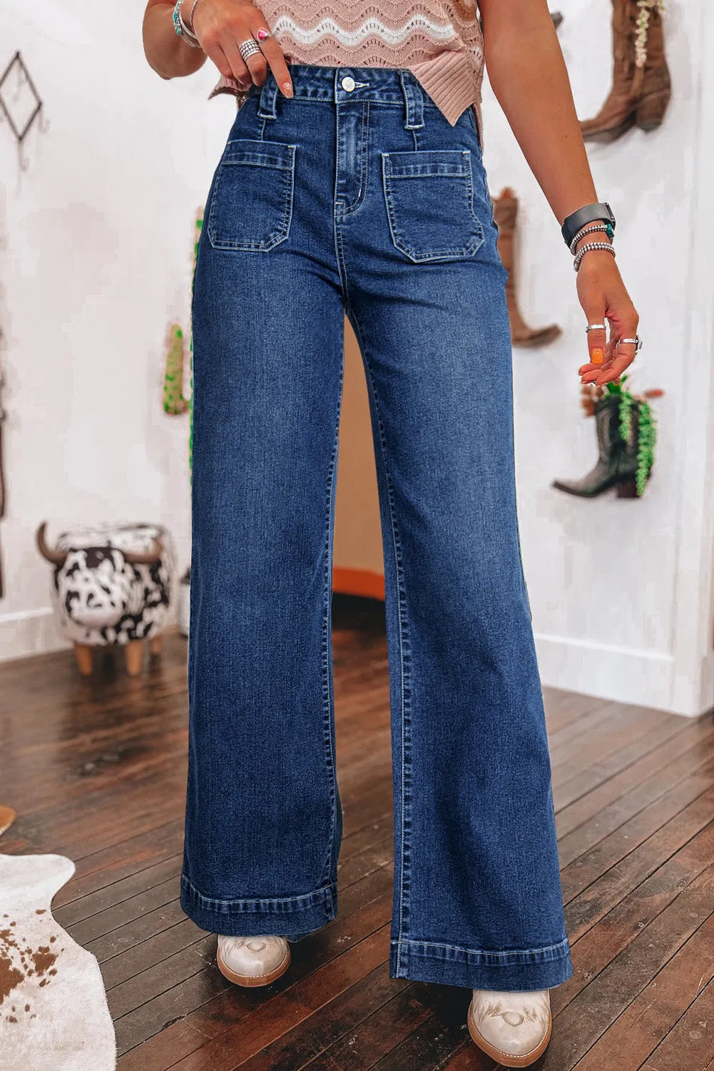 Jessica Wide Leg Jeans