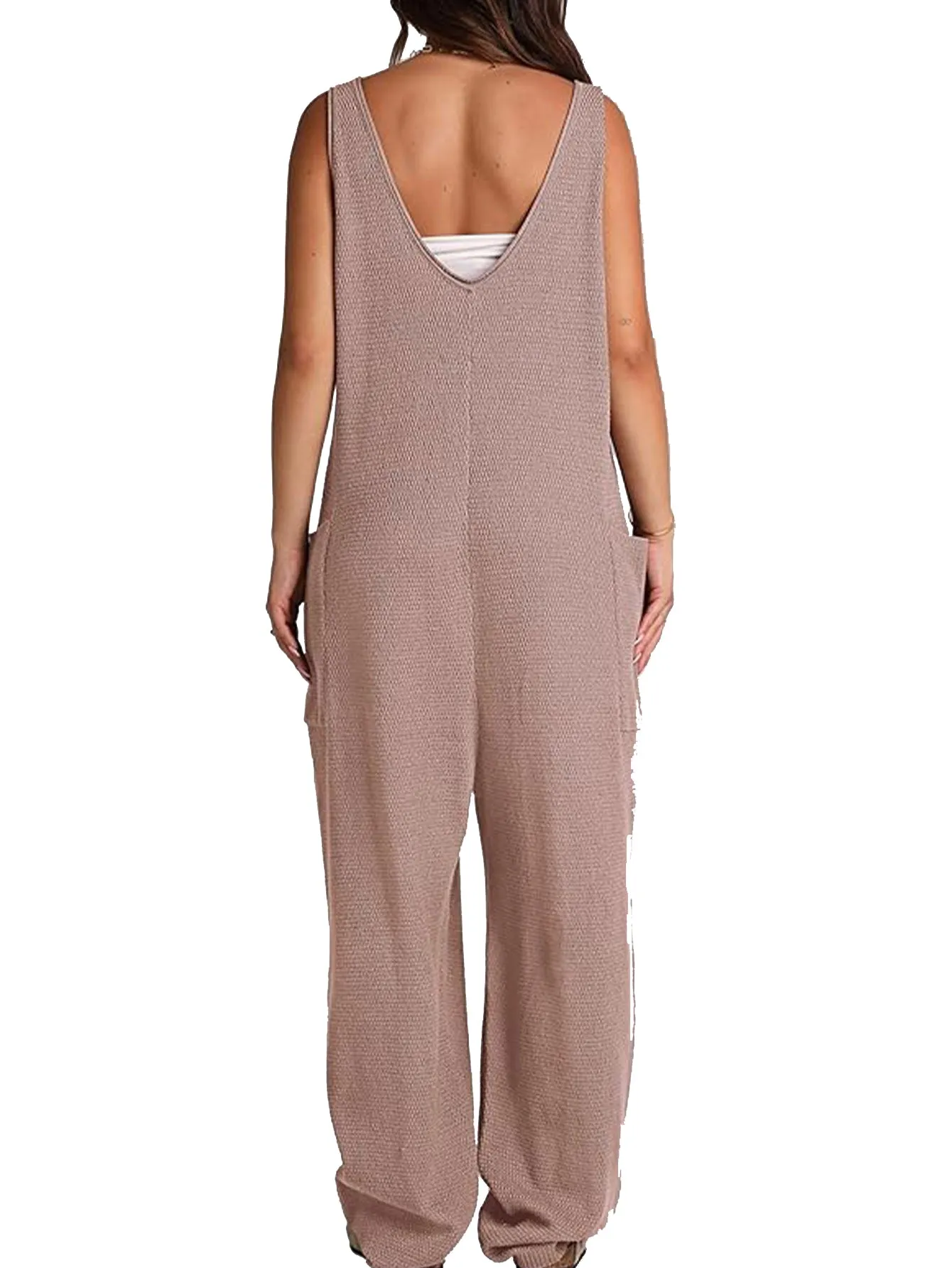 Jumpsuit Double Pocket Cargo Pants