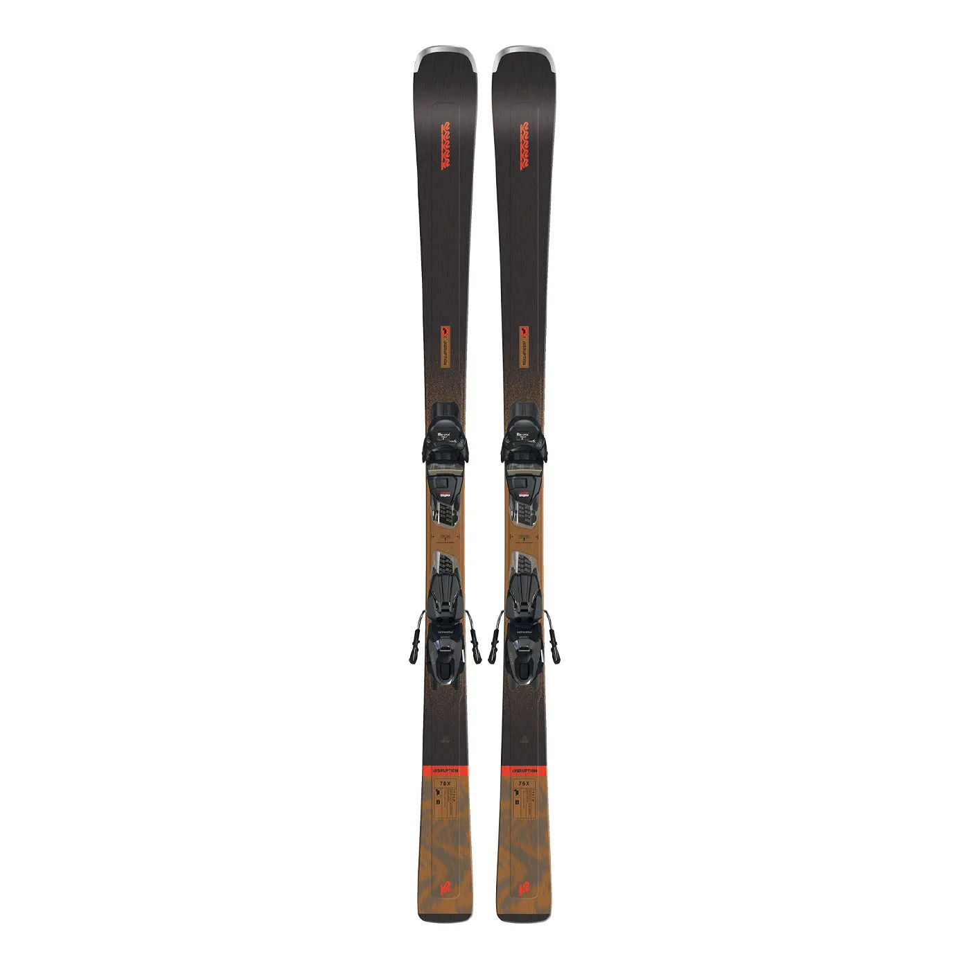 K2 Disruption 76X Skis   M3 10 Compact Quikclik Bindings | 2025