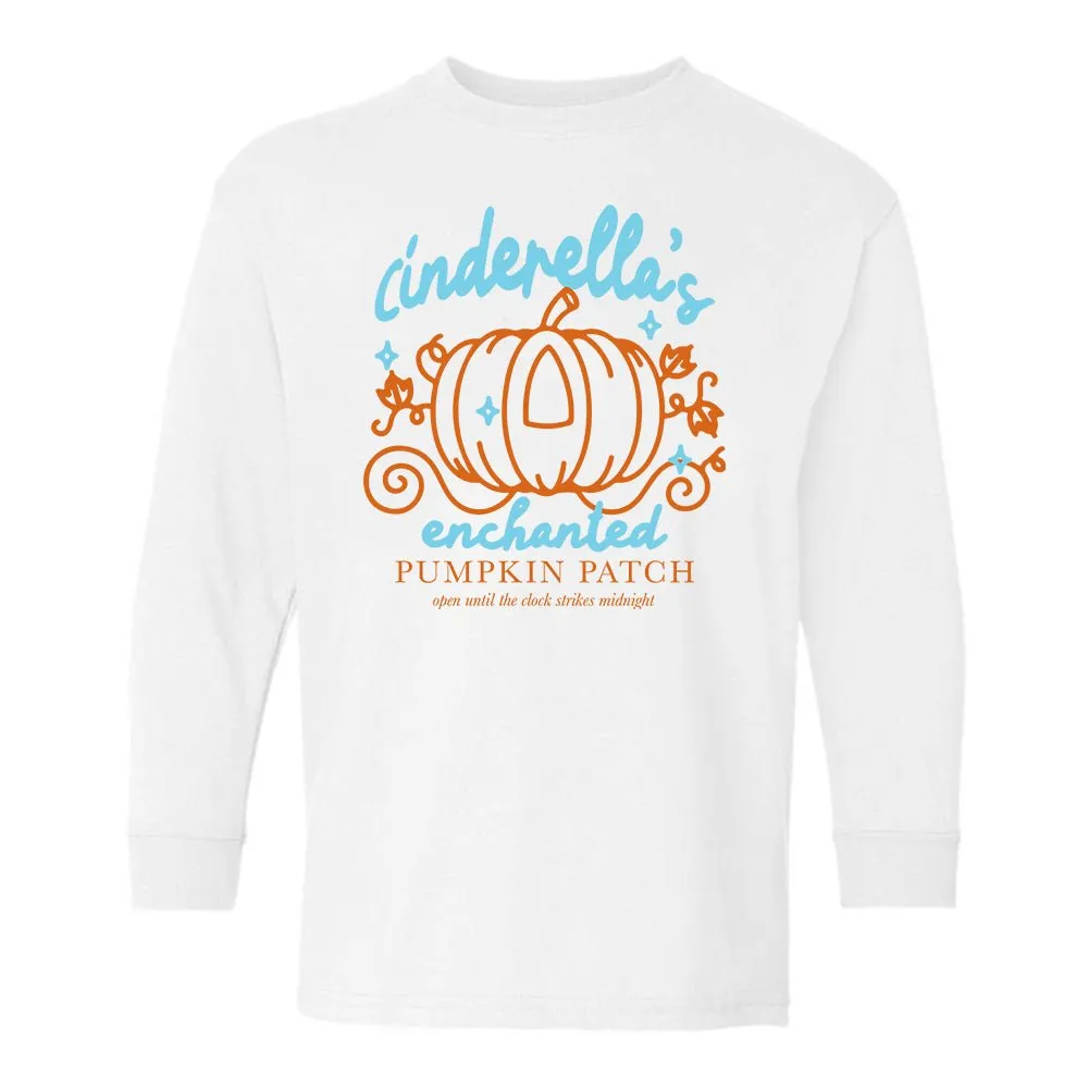 Kids 'Cinderella's Pumpkin Patch' Long Sleeve T-Shirt