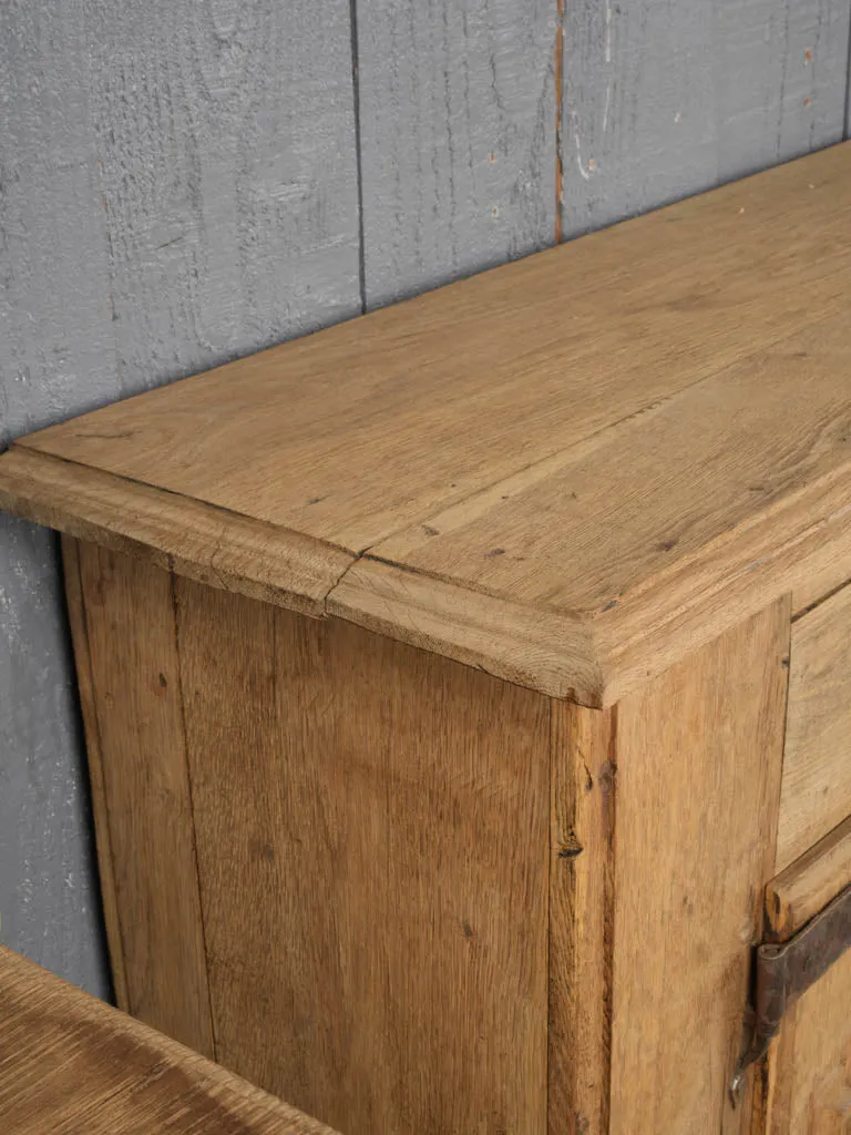 Late 18th-Century French Chestnut Wood Sideboard, 35 x 61"