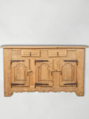 Late 18th-Century French Chestnut Wood Sideboard, 35 x 61"