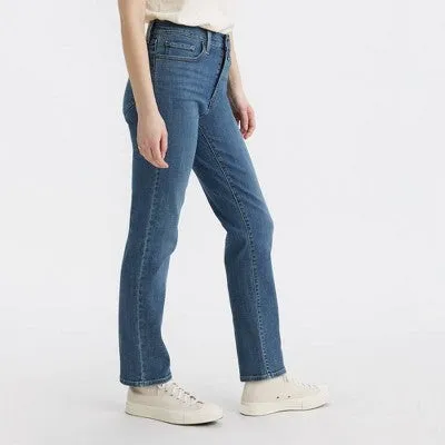 Levi's 724 Women's High Rise Straight Leg Jeans Slim