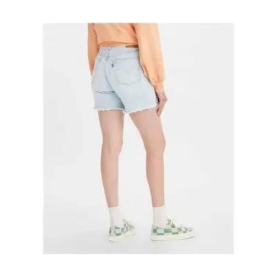 Levi's Women's 501 High Rise Denim Jean Shorts Regular Fit Heavyweight