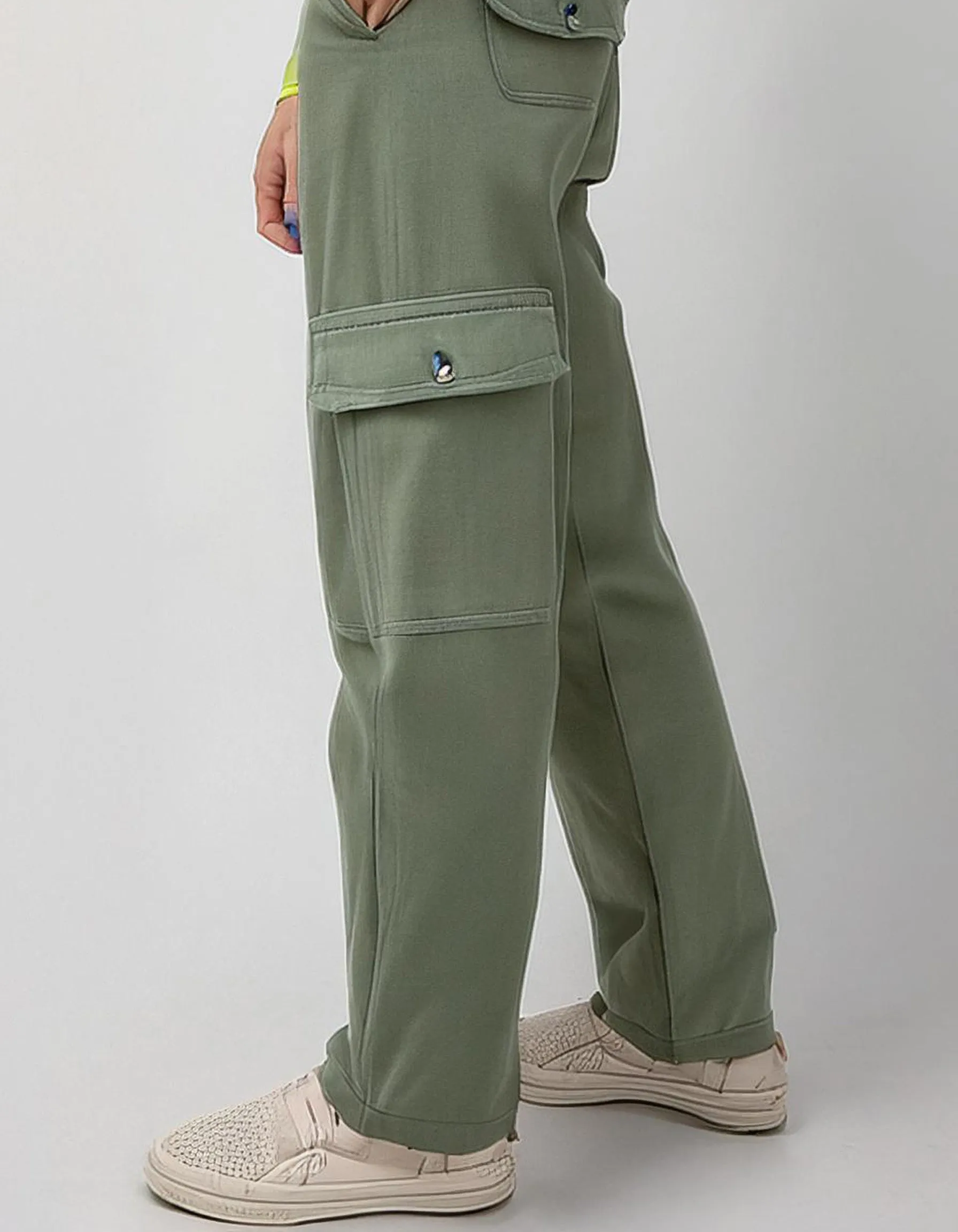 Light Olive Green Cargo Pants