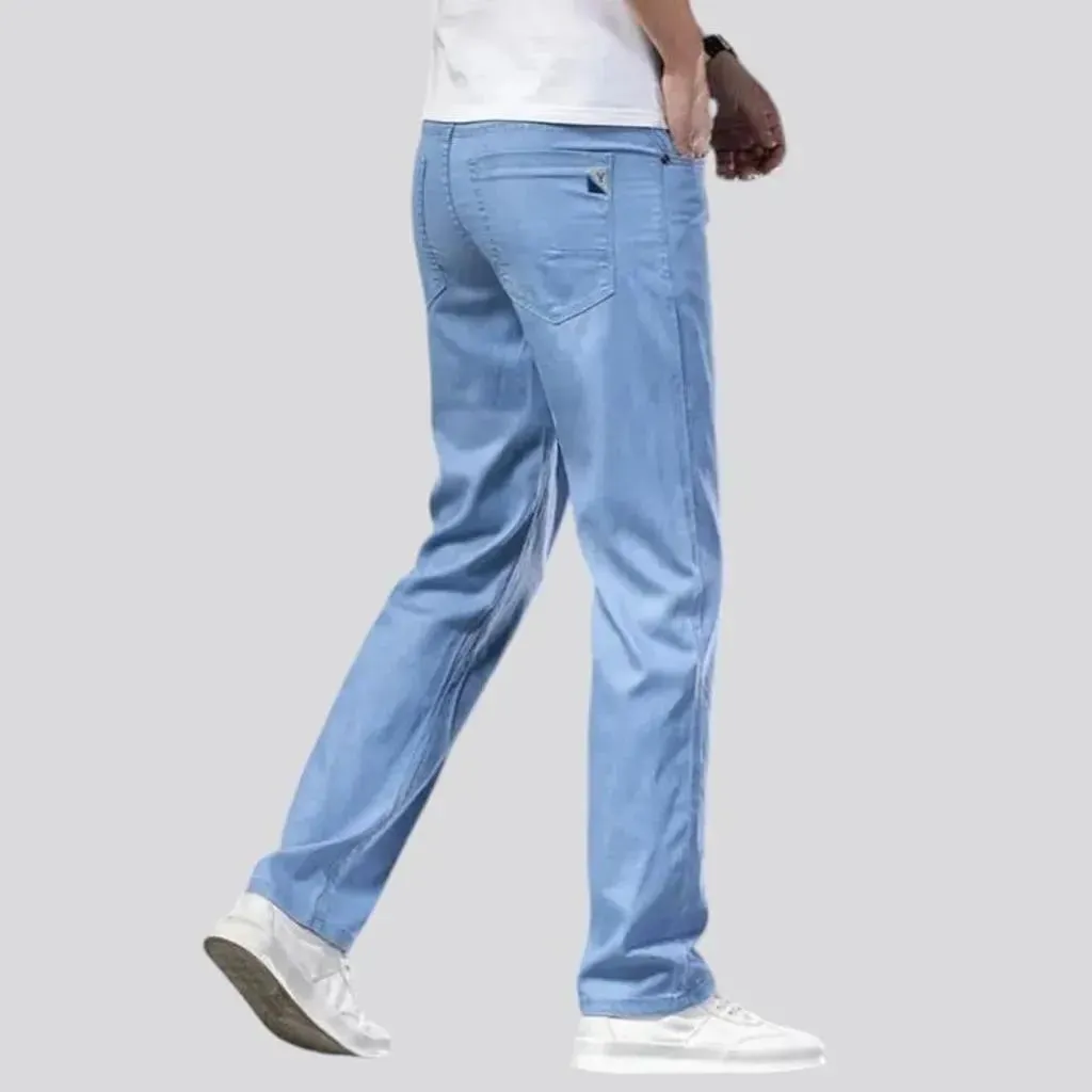 Lyocell men's tapered jeans