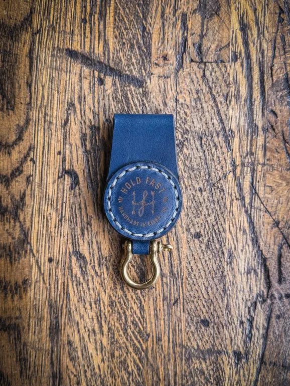 Magnetic Buttero Leather Key Clip