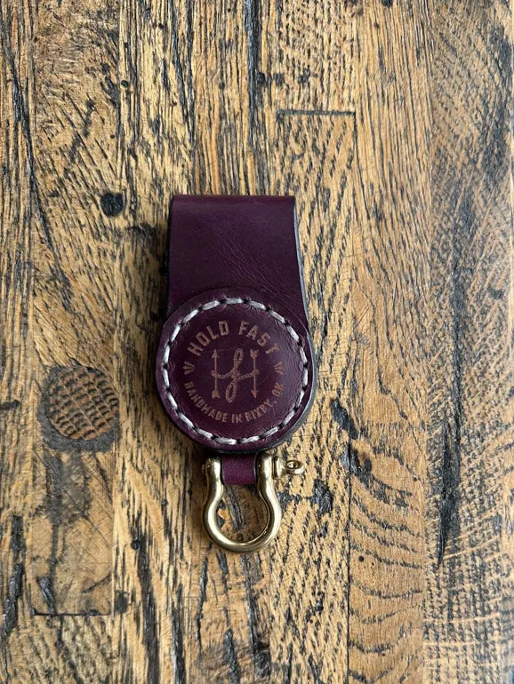 Magnetic Buttero Leather Key Clip