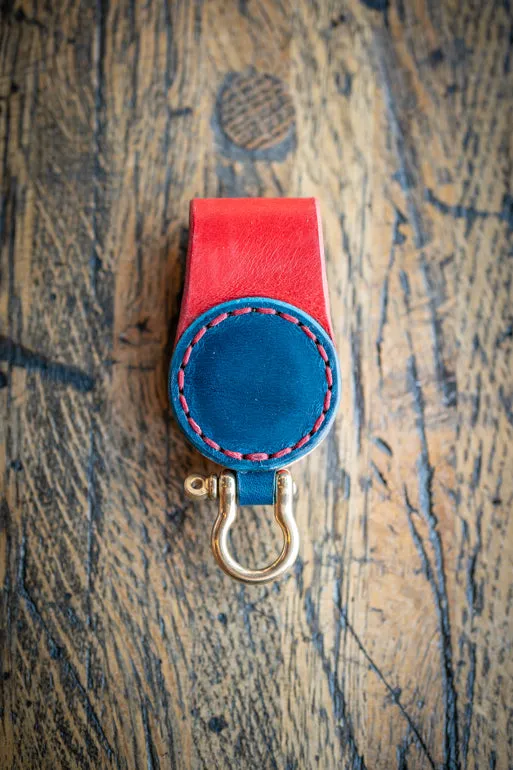 Magnetic Buttero Leather Key Clip