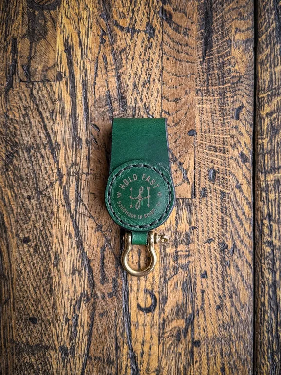 Magnetic Buttero Leather Key Clip