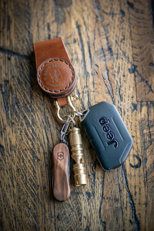 Magnetic Buttero Leather Key Clip