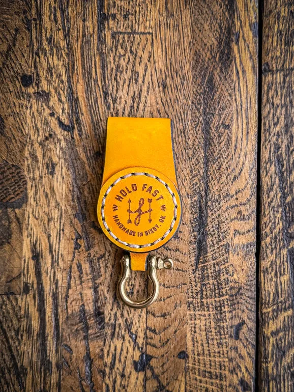 Magnetic Buttero Leather Key Clip