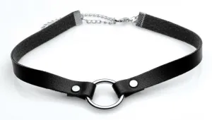 Master Series Lush Pet Silver Ring Slim Choker