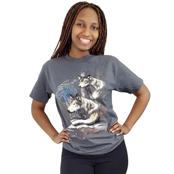 Men and Women T-shirt with Wildlife designs.