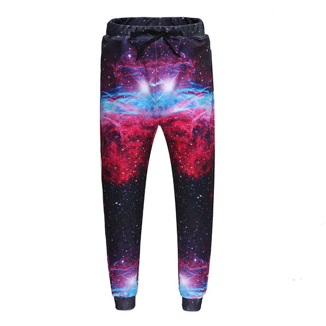 Men's 3D Space Galaxy Pants