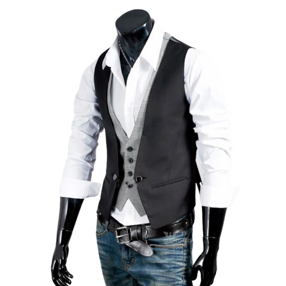 Mens Daul Layer Vest