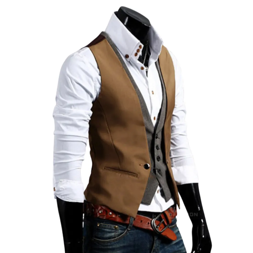 Mens Daul Layer Vest