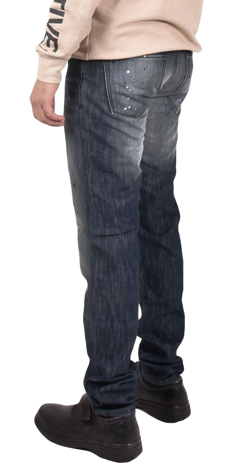 Mens Denim Jeans Pat