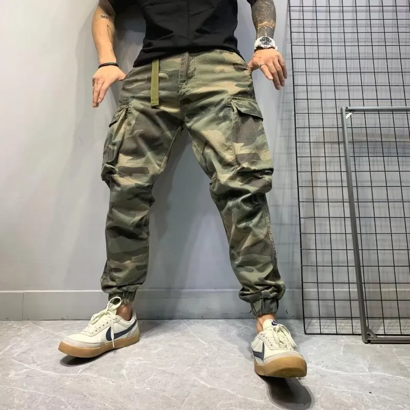 Men's Mid-rise Casual Cargo Pants 11415663L