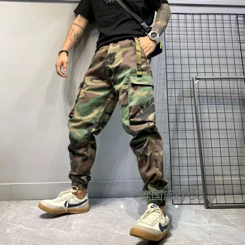 Men's Mid-rise Casual Cargo Pants 11415663L