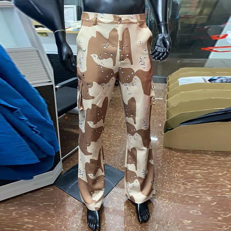 Men's Straight Leg Cargo Pants 23754290YM