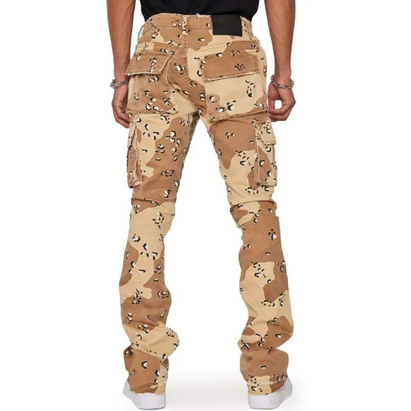 Men's Straight Leg Cargo Pants 23754290YM