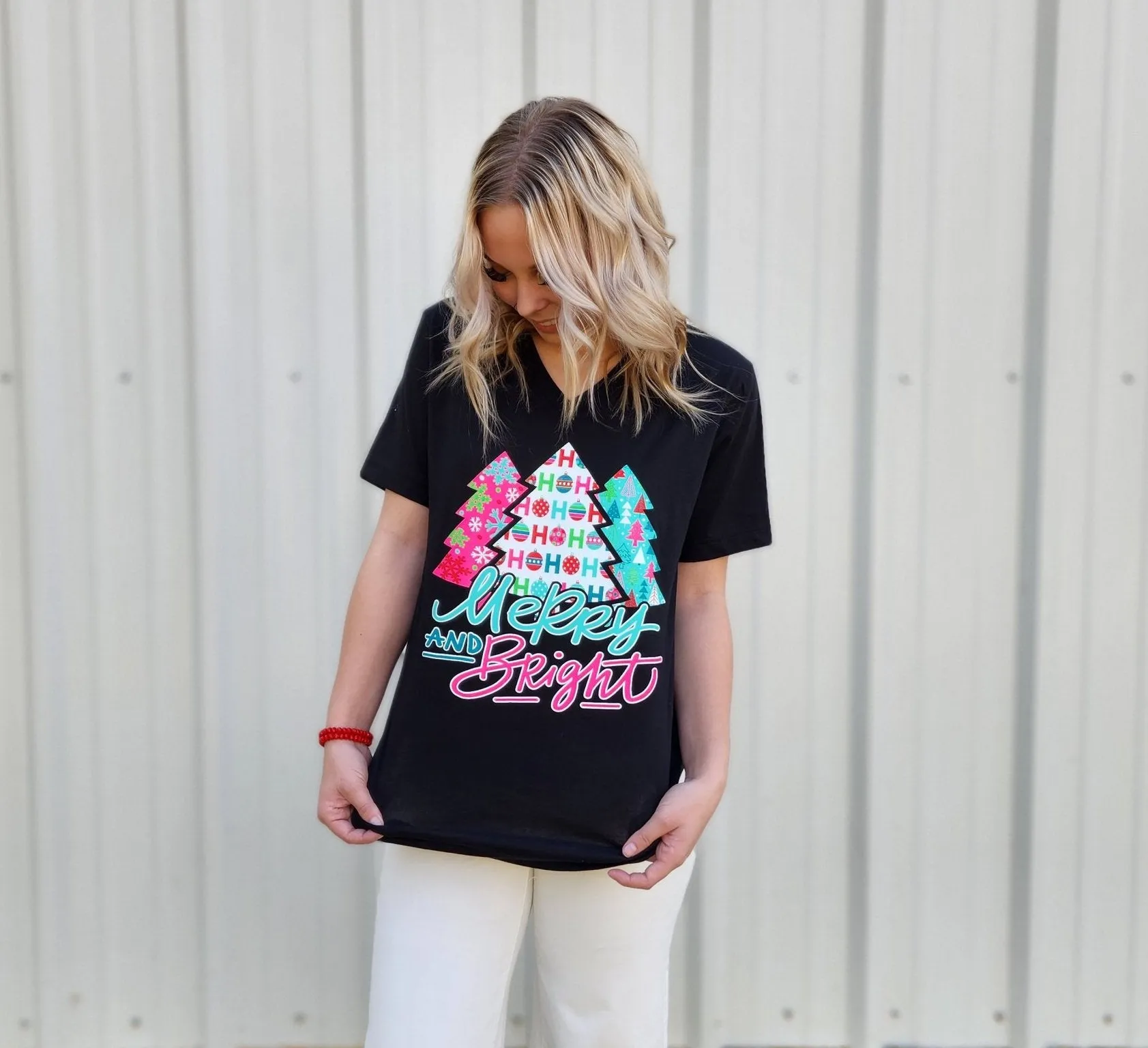 Merry and Bright Christmas T-Shirt