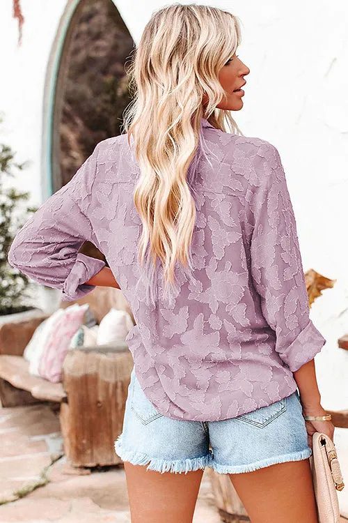 Mind On Sunshine Floral Long Sleeve Top