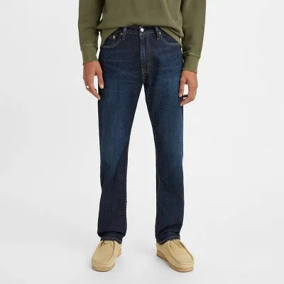 New - Levi's Men's 505 Regular Fit Straight Jeans