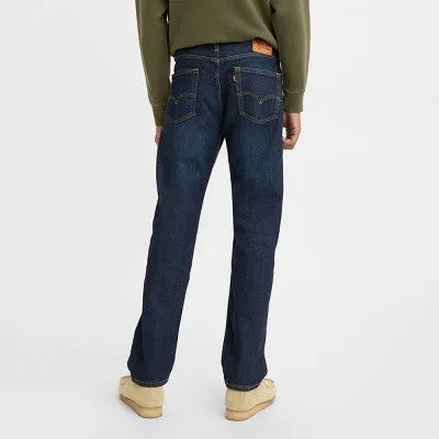 New - Levi's Men's 505 Regular Fit Straight Jeans