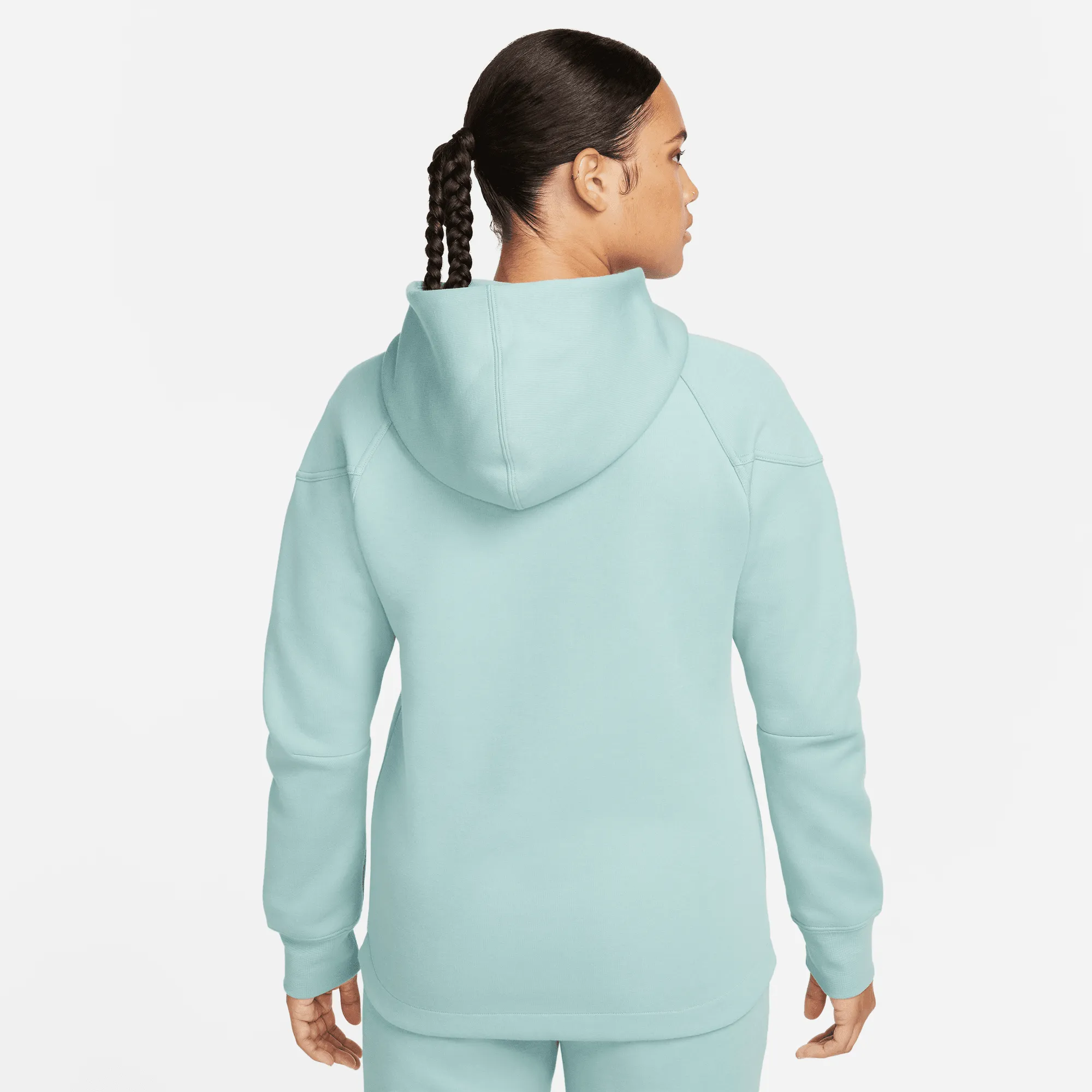 Nike Sportswear Tech Fleece Windrunner Women's Green Full-Zip Hoodie