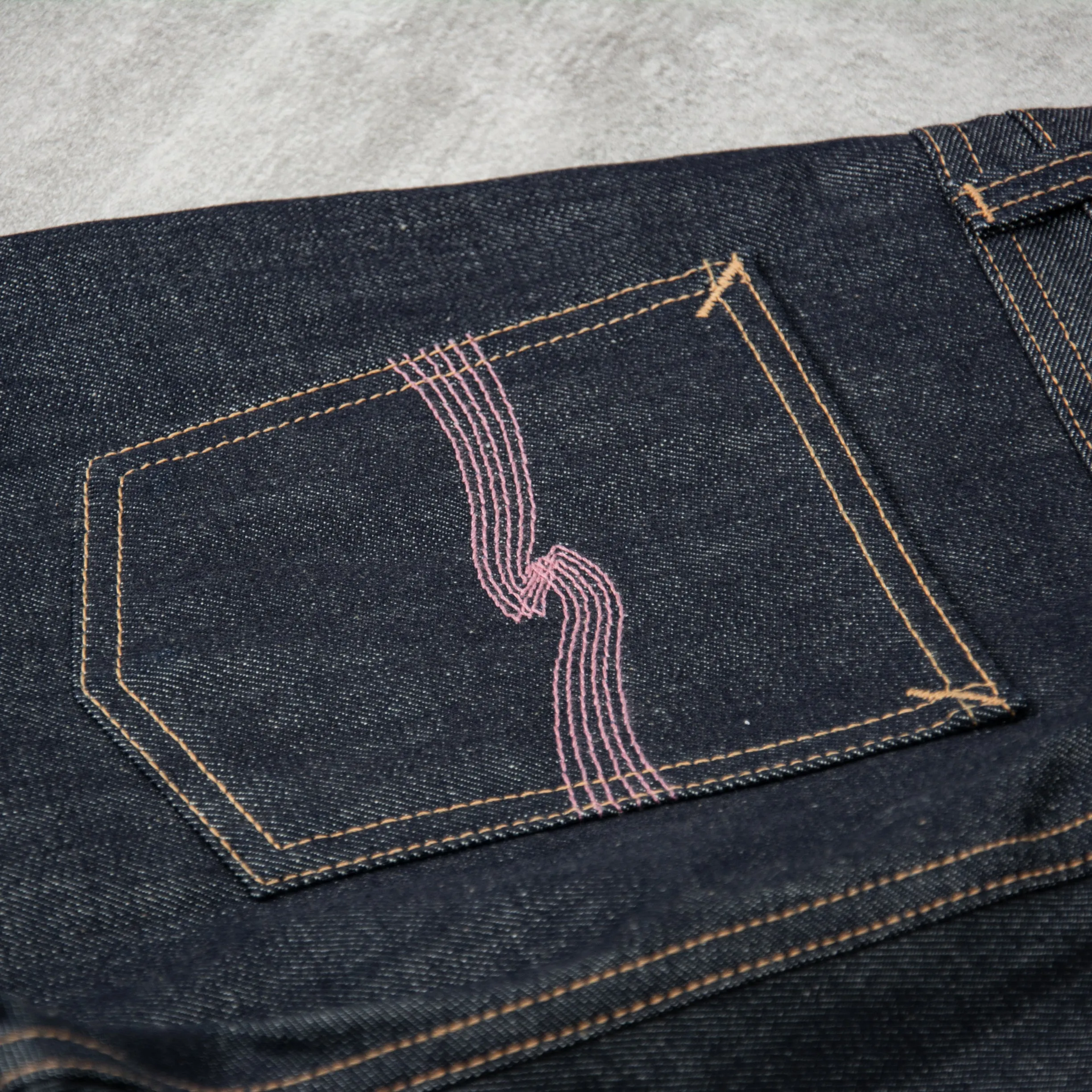 Nudie x Jeff Olsson Rad Rufus Jeans Leave me Alone