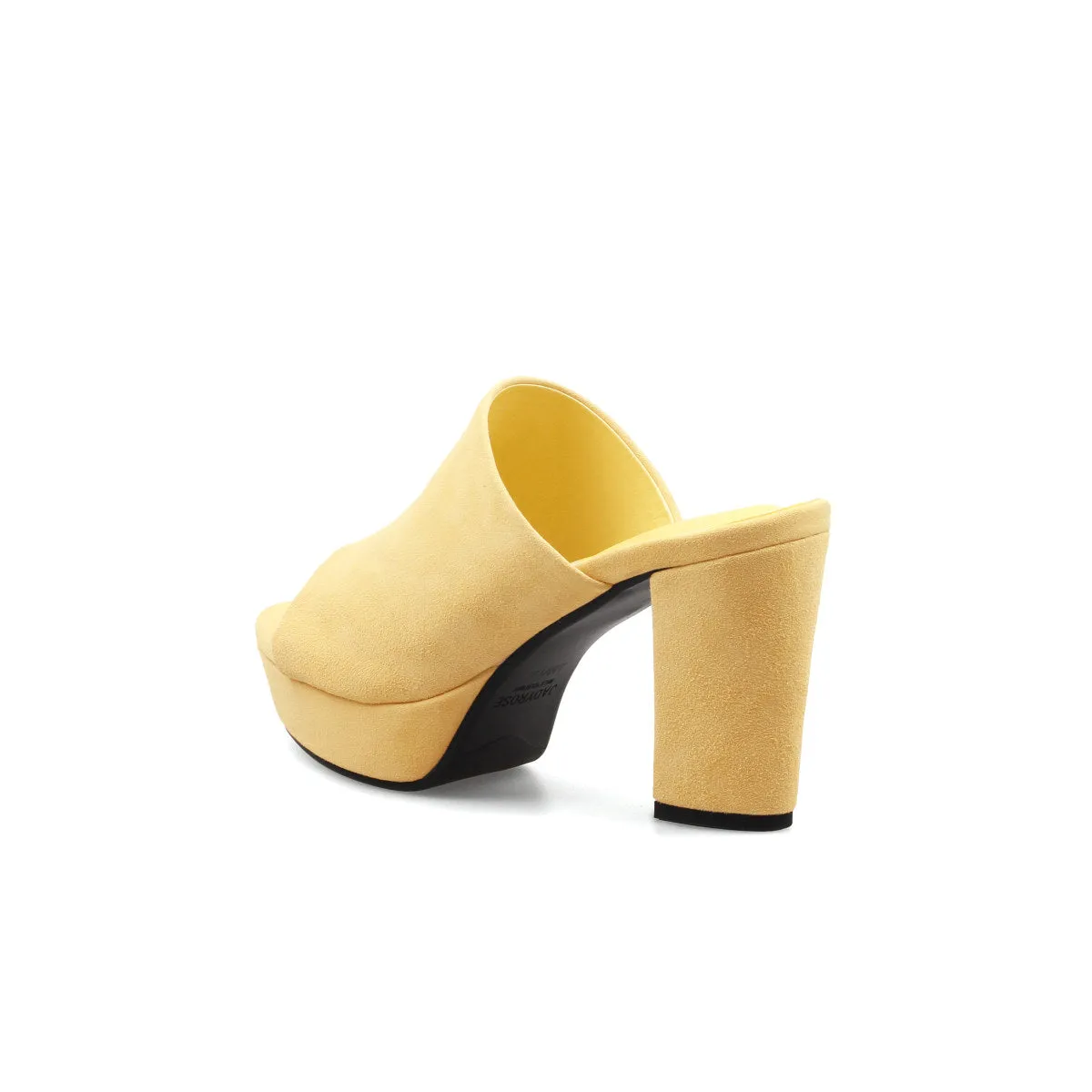 Open Toe Platform Mules