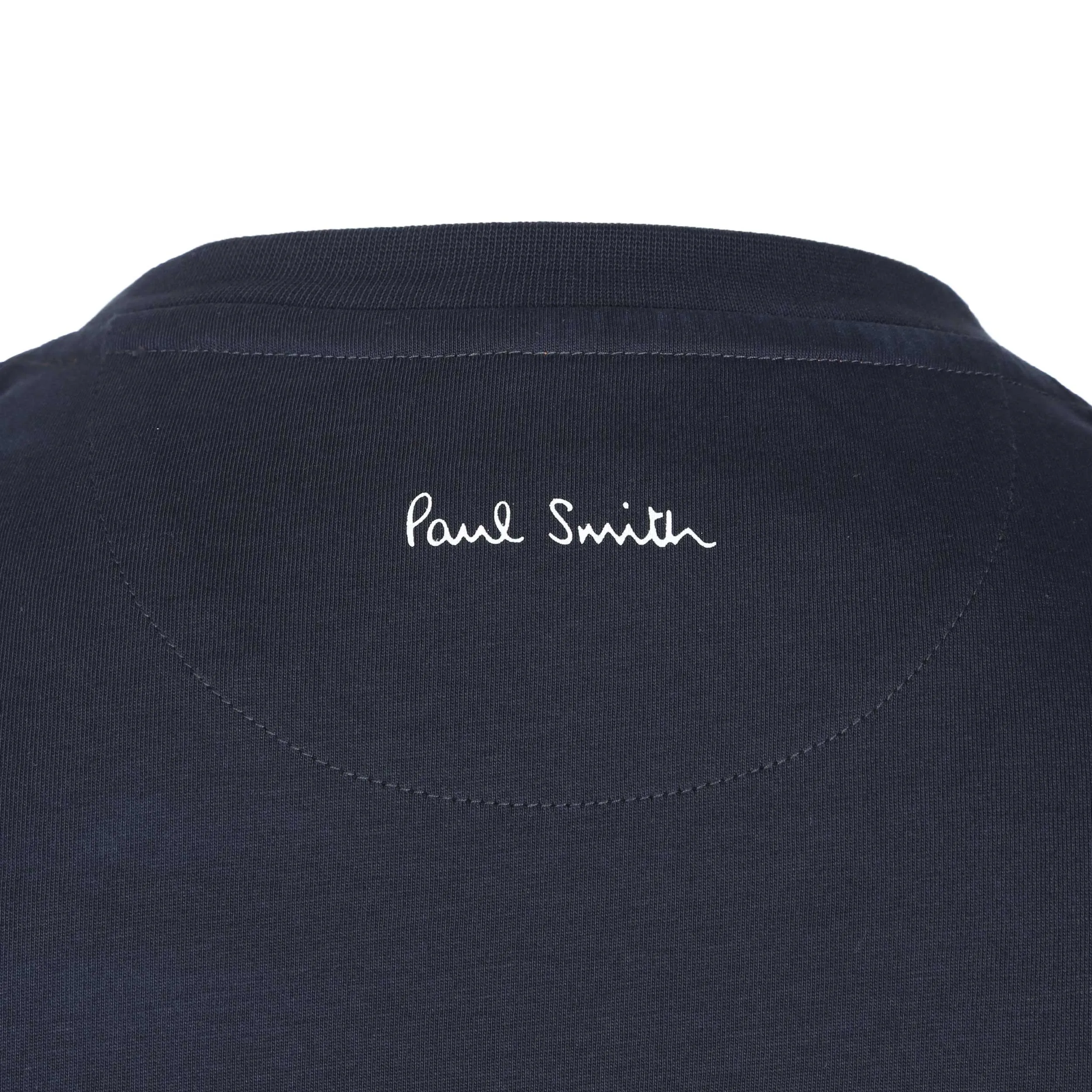 Paul Smith Shadow Logo T Shirt in Dark Navy