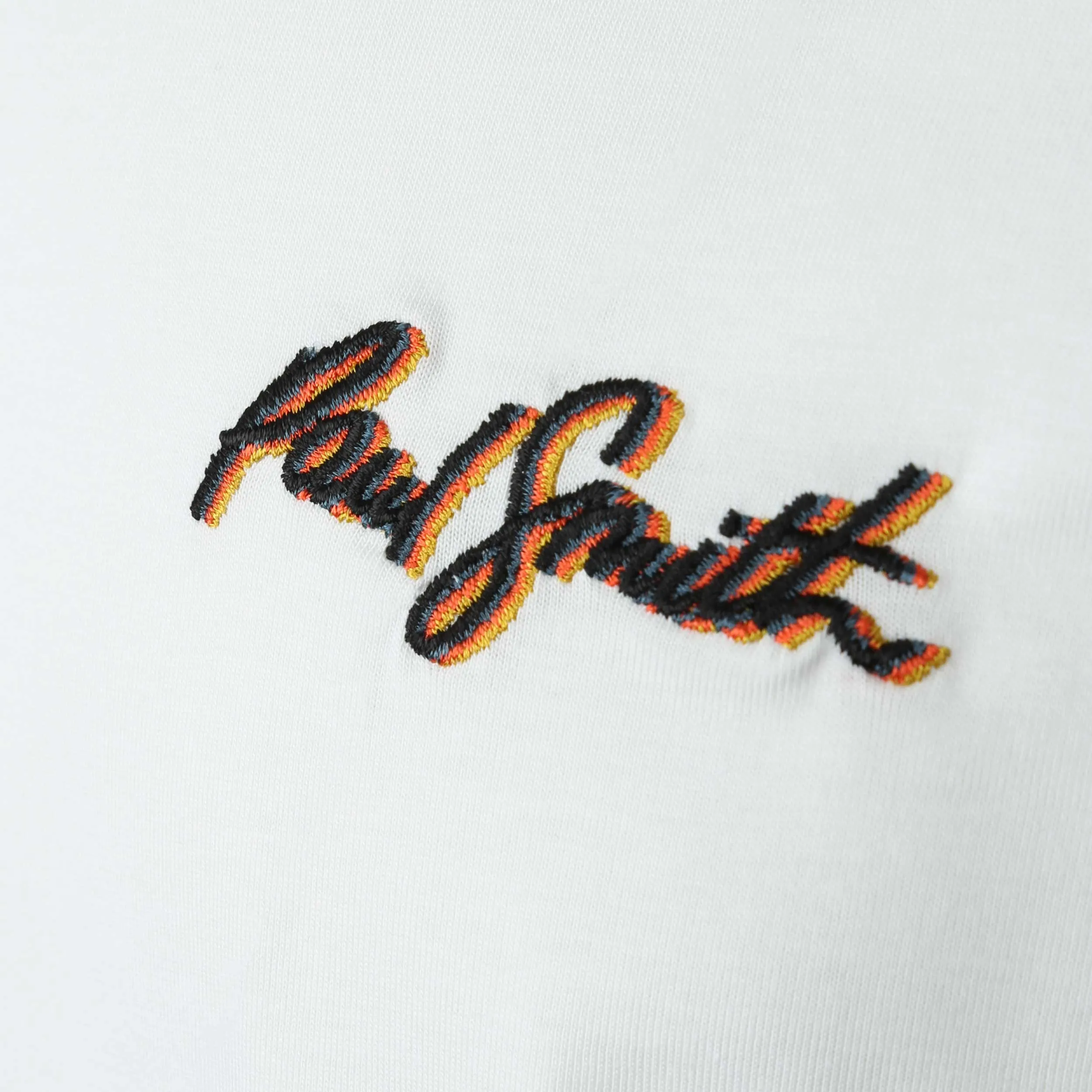 Paul Smith Shadow Logo T Shirt in White