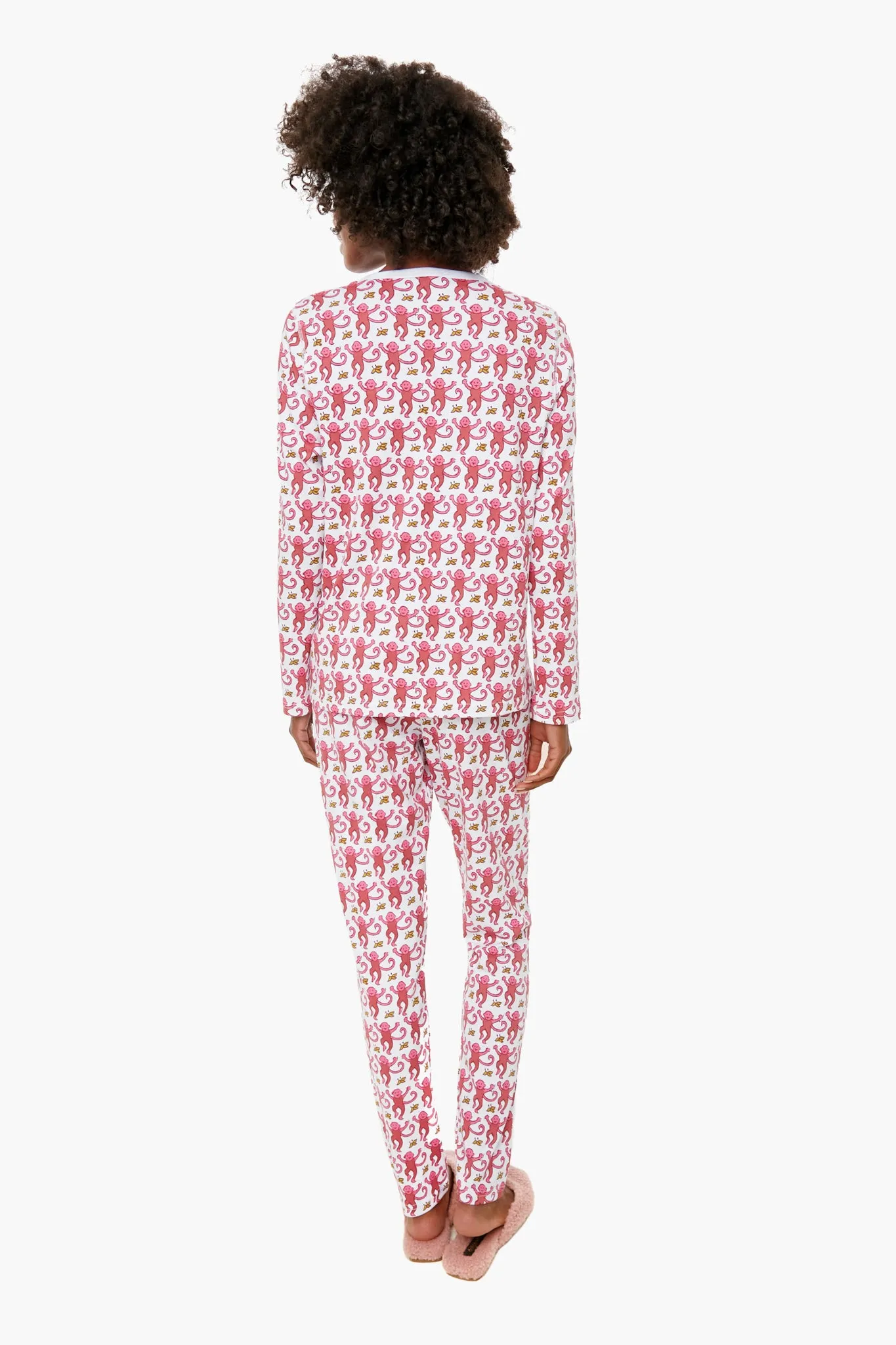 Pink Monkey Pajamas