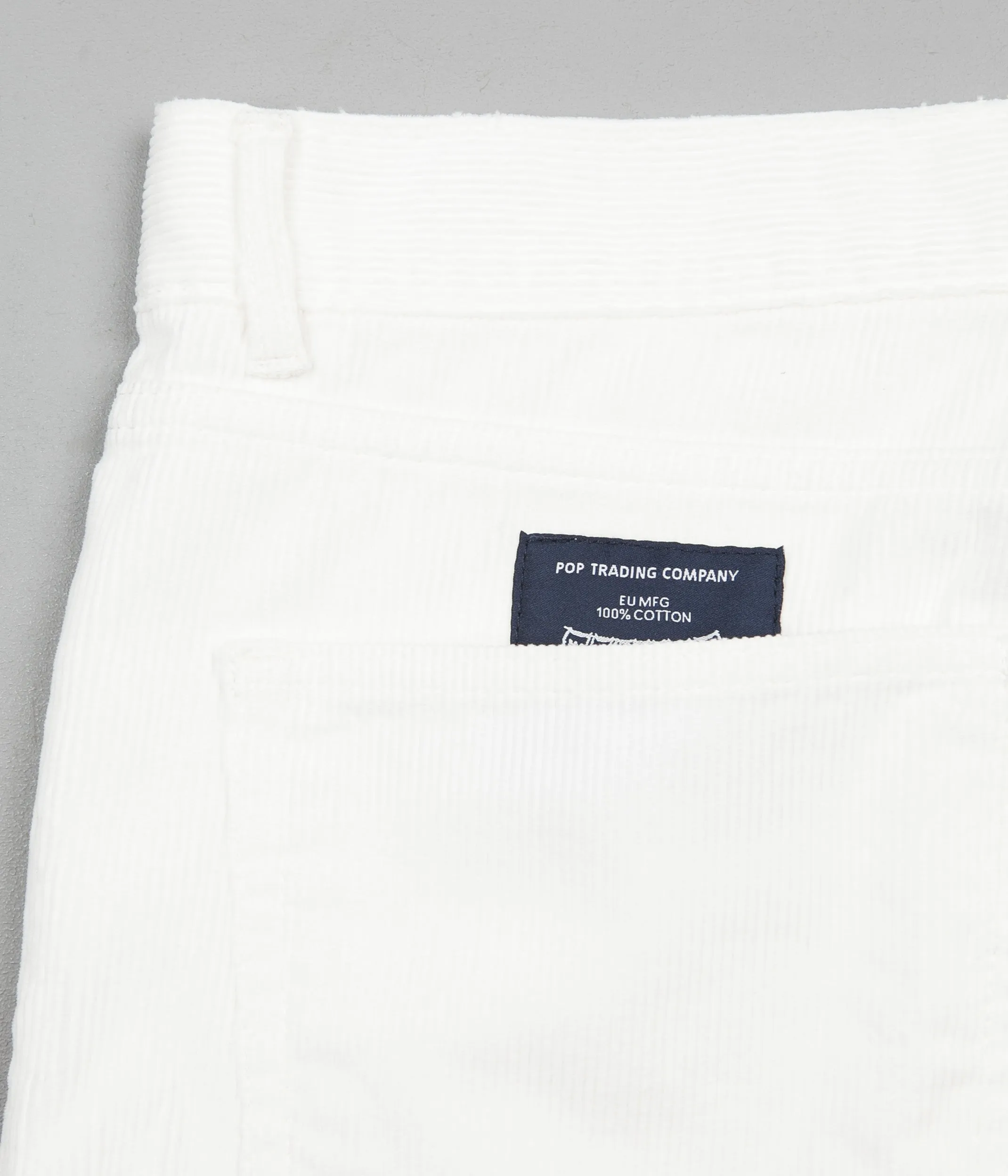 Pop Trading Company DRS Pants - Off White Cord