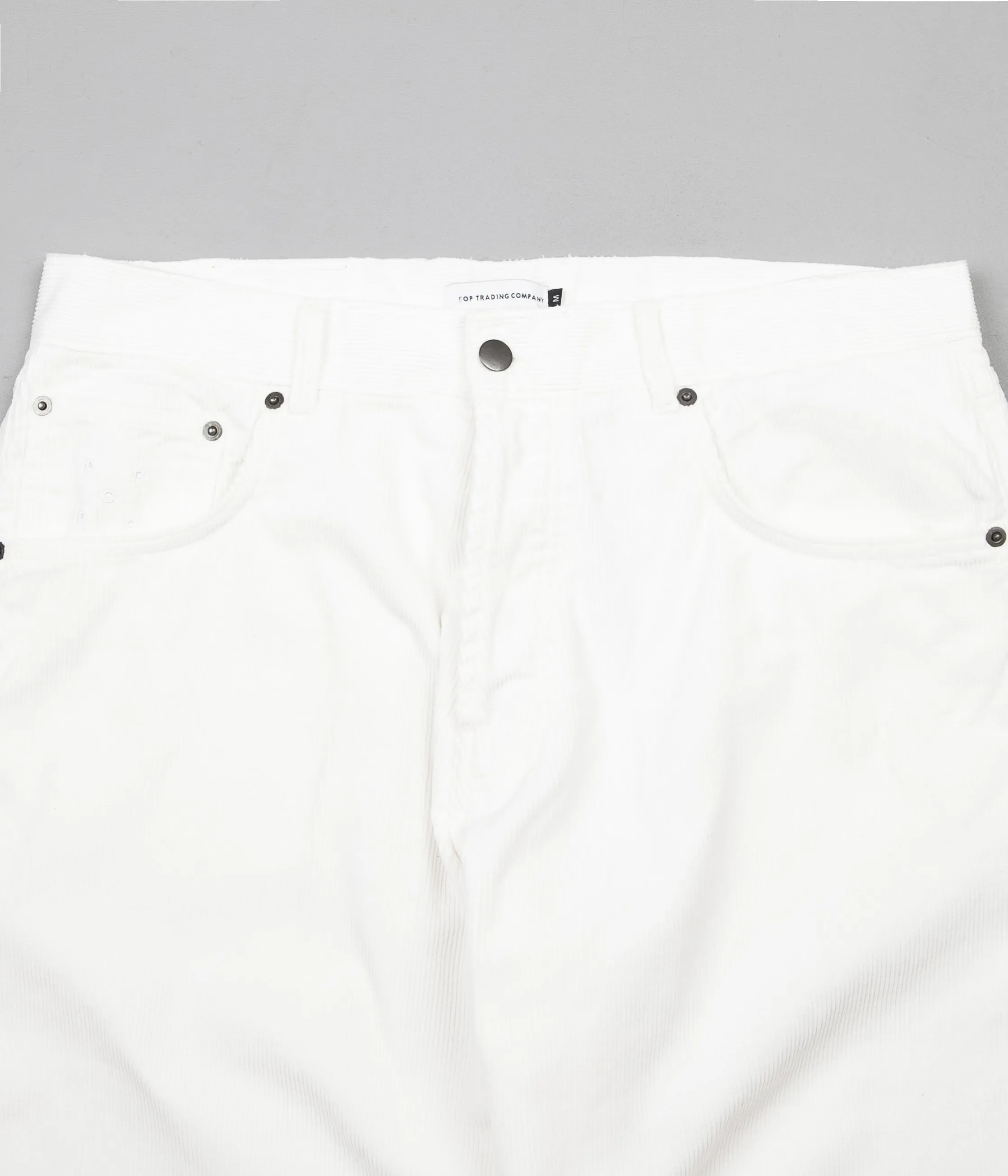 Pop Trading Company DRS Pants - Off White Cord