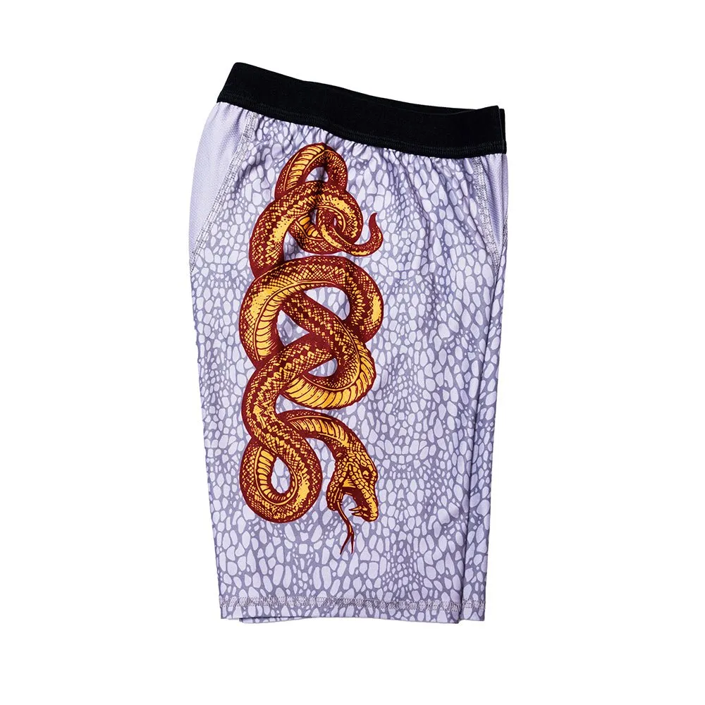 "Year of the Snake" Triple Threat Compression Shorts