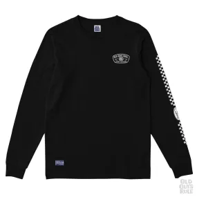 'Race Team' Long Sleeve T-Shirt - Black