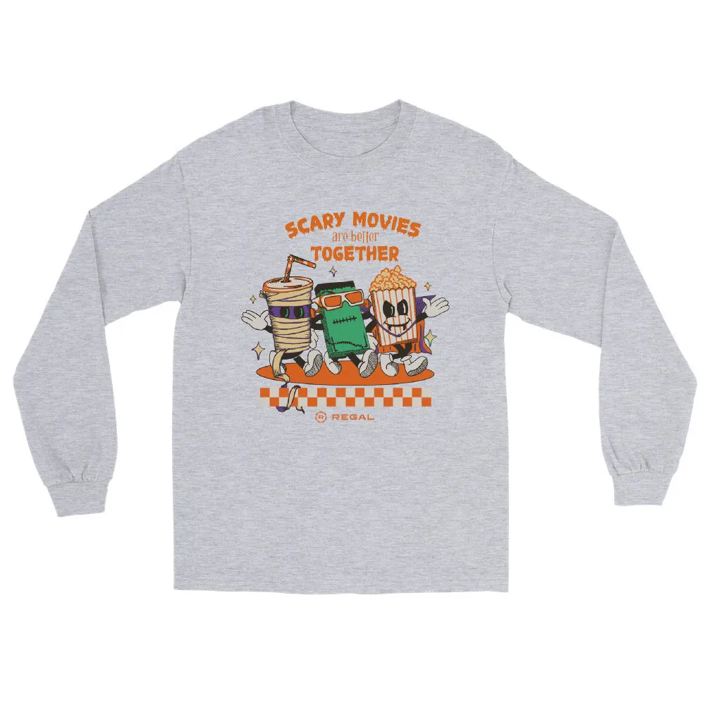 Regal Cinemas Scary Movies Long Sleeve Shirt